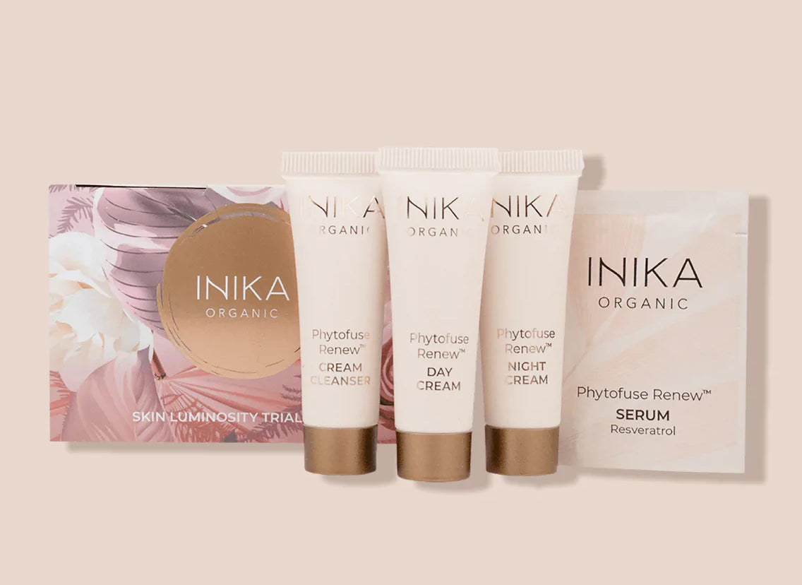 INIKA Organic Skincare Luminosity Trial Kit
